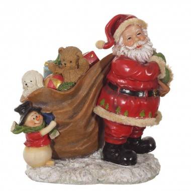 Фигурка декоративная  &quot;Санта&quot;, 25,5х18,5х27,5см 84-0426 — Egidius.ru