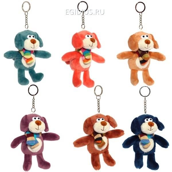 Брелок Собака, H12см, 6в  Символ года 2018 81-3654 фото 1 — Egidius.ru