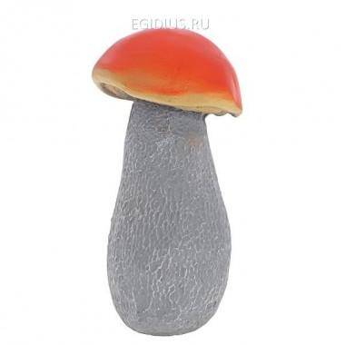 Фигура садовая садовая Гриб подосиновик, малый L5.5W4H14 81-6161 — Egidius.ru