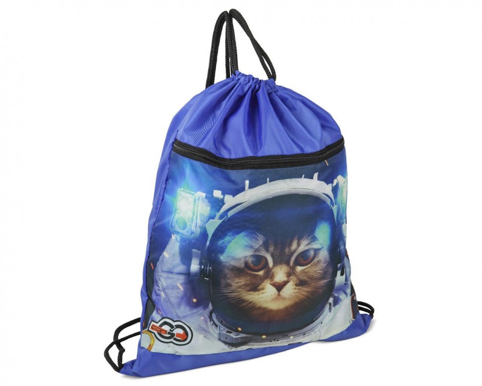 Сумка для обуви и формы школьная, мешок, в школу, сменная 41*45см 285-028 фото 1 — Egidius.ru