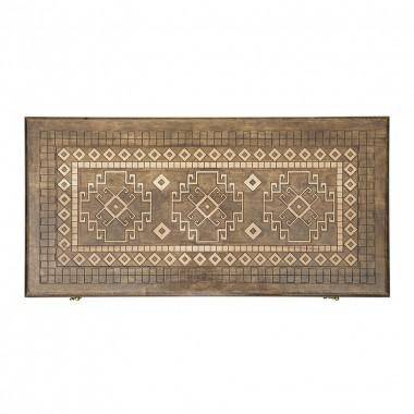 Настольная игра: Нарды резные &quot;Армянский Ковер&quot;, Mkhitaryan 4-2-013 — Egidius.ru