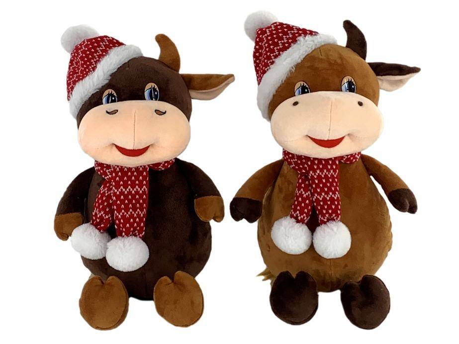 Новогодняя упаковка бык новогодний 1200гр( 45шт)33/42см 2-1-139 фото 1 — Egidius.ru