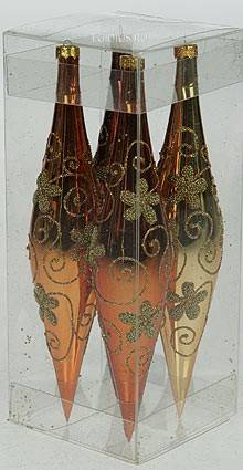 Набор ёлочных игрушек из 4шт., пластик 20см 151-224 фото 1 &mdash; Egidius.ru