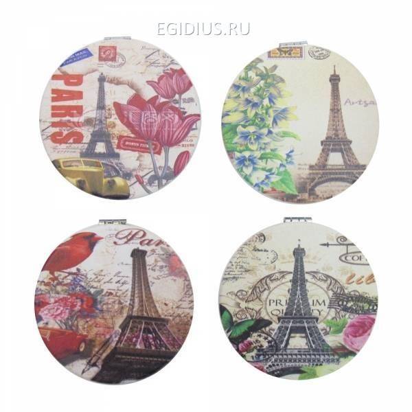 Зеркало карманное, D7 см, 4 в. 81-1809 фото 1 — Egidius.ru