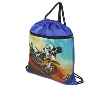 Сумка для обуви и формы школьная, мешок, в школу, сменная, рюкзак 41*45см 285-029 — Egidius.ru