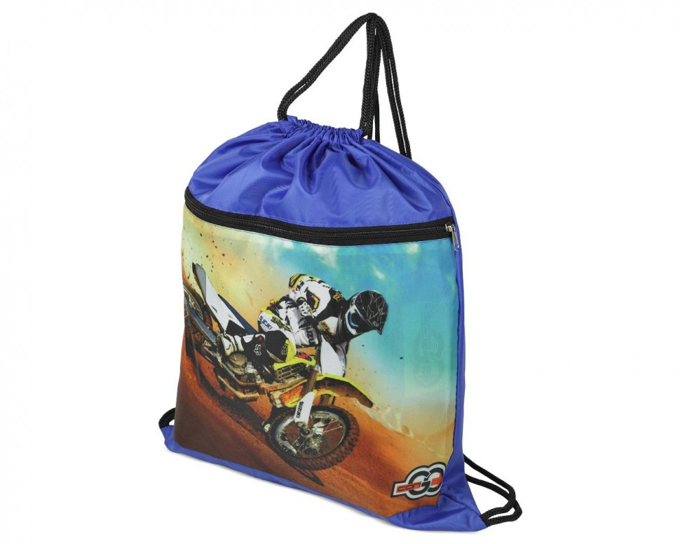 Сумка для обуви и формы школьная, мешок, в школу, сменная, рюкзак 41*45см 285-029 фото 1 — Egidius.ru