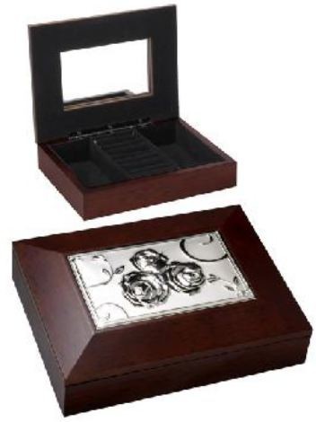 Шкатулка ювелирная Moretto 21*16*5см  115-533 фото 1 — Egidius.ru