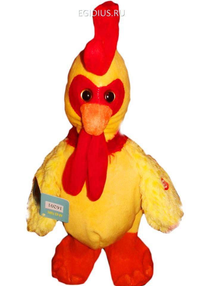 Поющая и танцующая игрушка: Петух символ 2017 года 280-761 фото 1 — Egidius.ru