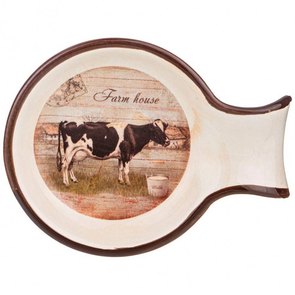 Подставка под ложку коллекция "farm house" 15*11,5*2,5 см 332-975 фото 1 — Egidius.ru
