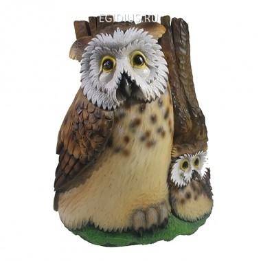 Фигурка декоративная &quot;Сказочные совы&quot;, L24W20 Н27,5см 81-6627 — Egidius.ru