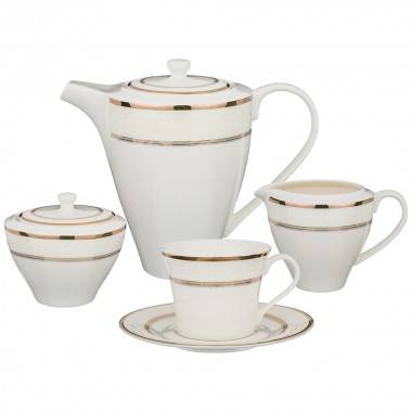 Чайный сервиз на 6 персон 15 пр. 1600/450/450/200 мл  300-113 — Egidius.ru