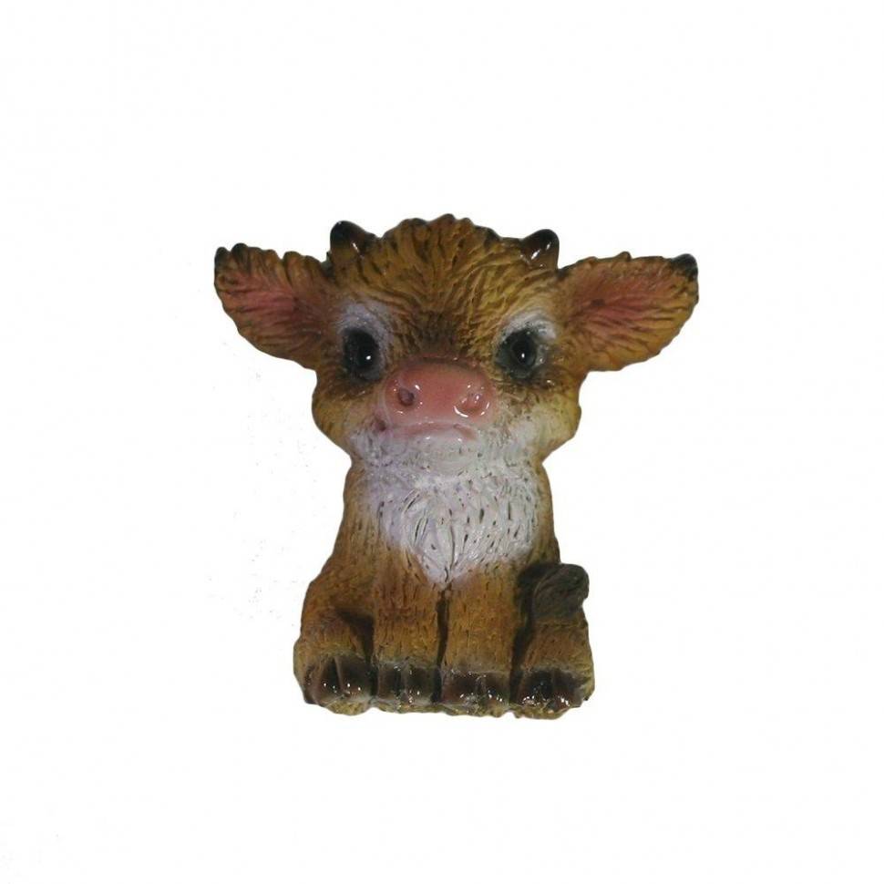 Магнит Теленок (бежевый) L3W4H4 82-1796 фото 1 &mdash; Egidius.ru