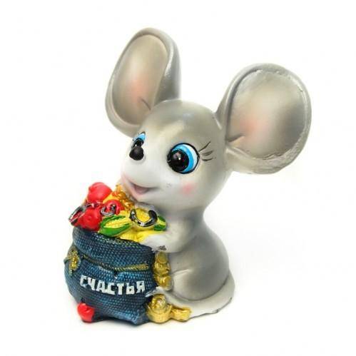 Мышка-копилка 12*8,5 см 3-2-024 фото 1 &mdash; Egidius.ru
