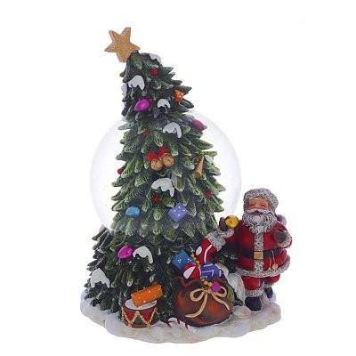 Музыкальный шар со снегом, 15х13,5х20см, 100мм 81-1227 фото 1 — Egidius.ru