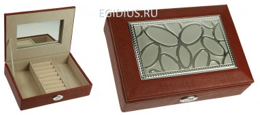 Шкатулка ювелирная Moretto 18*13*5см  110-285 — Egidius.ru