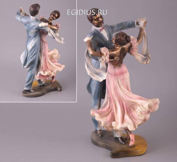 Статуэтка "вальс" высота=31 см. 320-313 фото 1 &mdash; Egidius.ru