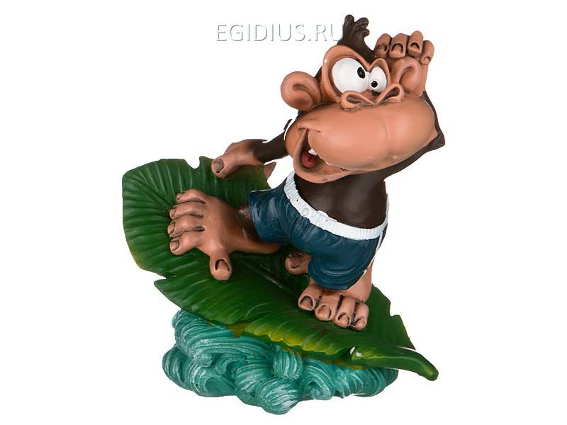 Копилка "обезьяна" длина=12 см.высота=13 см.  330-575 фото 1 &mdash; Egidius.ru