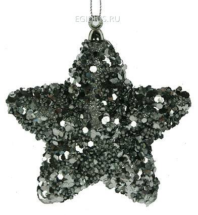 Набор ёлочных игрушек из 6шт., пластик d=10см 151-226 фото 1 &mdash; Egidius.ru