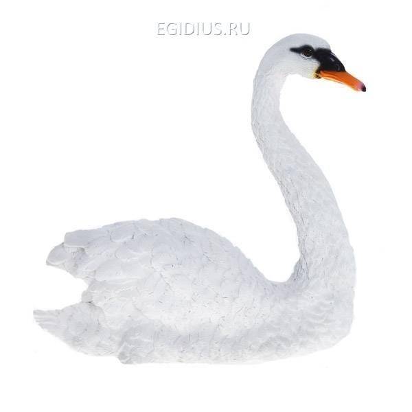Фигура садовая Лебедь малый, L27 H27 см 81-6063 фото 1 &mdash; Egidius.ru
