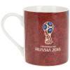 Кружка фарфоровая "Чемпионат Мира FIFA 2018" v=480мл.  406-244 фото 2 &mdash; Egidius.ru