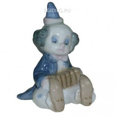Статуэтка &quot;Клоун&quot;, фарфор 8см  113-041 — Egidius.ru