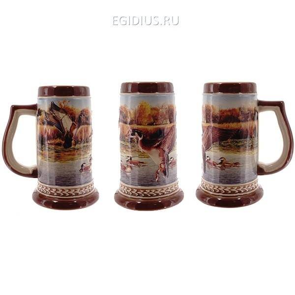 Кружка "Утки", 800мл (без инд.упаковки) 80-0585 фото 1 — Egidius.ru