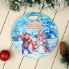 Доска разделочная «Хрюши играют в снежки», 19*25*0,8 см  813-079 фото 1 — Egidius.ru