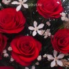 Цветы в стекле: Композиция из красных роз  200-105 фото 2 — Egidius.ru