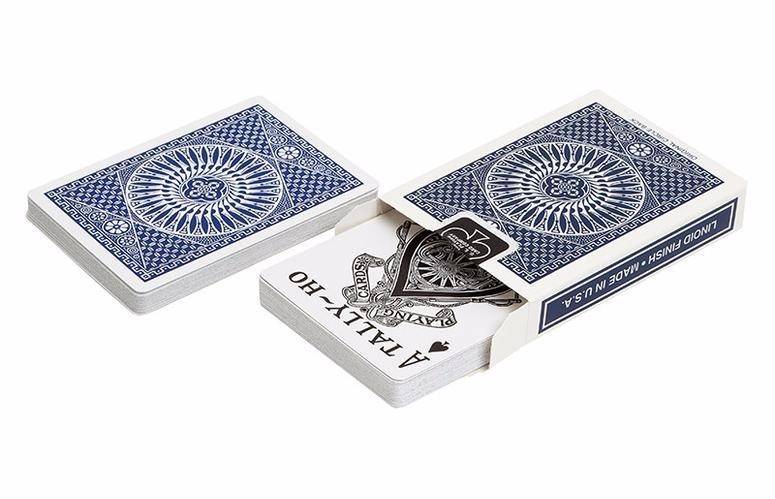 Карты "Tally-Ho Circle", синяя рубашка 4-6-072 фото 1 &mdash; Egidius.ru