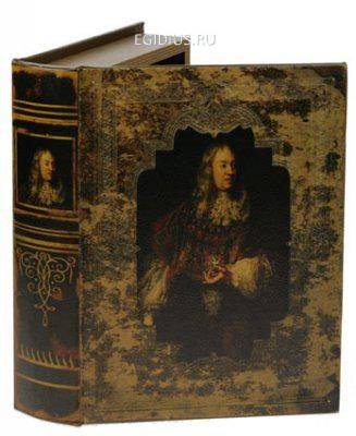 Шкатулка-фолиант  "Король Солнце" 24*16*5см  110-335 фото 1 — Egidius.ru