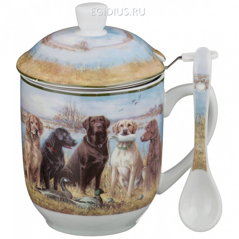 Заварочная кружка "охота" 300 мл. 332-290 фото 1 &mdash; Egidius.ru