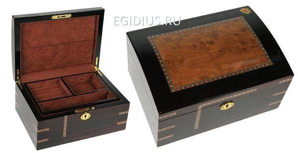 Шкатулка ювелирная "MERCANTE" 25*19*13см  110-803 фото 1 &mdash; Egidius.ru
