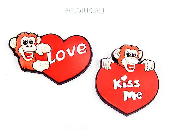 Магнит "Обезьянка" 7*5см 190-004 фото 1 — Egidius.ru