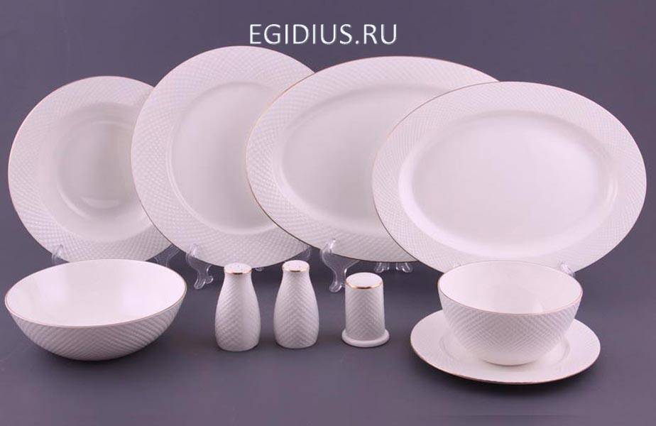 Столовый сервиз на 6 персон "даймонд" 27 пр.  300-925 фото 1 — Egidius.ru