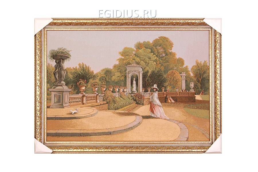 Гобелен "дама с собачкой" 319-024 фото 1 — Egidius.ru