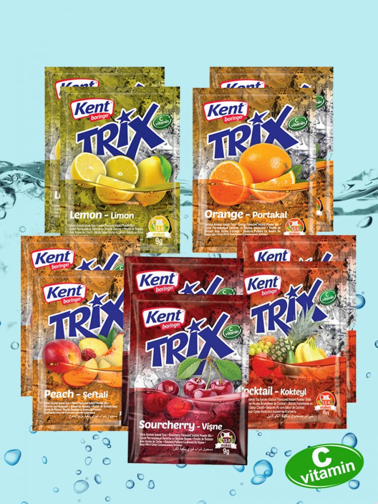 Растворимый напиток Trix с разными вкусами 10 шт по 9гр 5-0-031