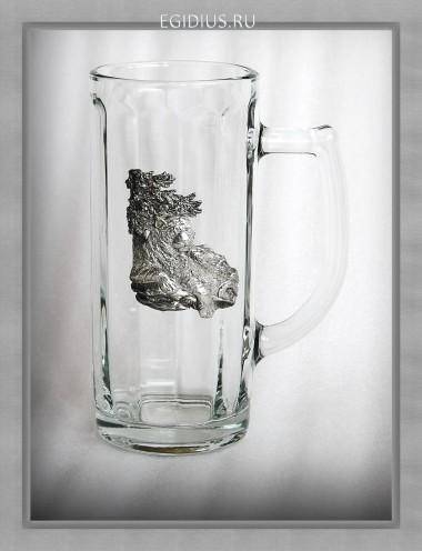 Пивная кружка 1254 &quot;На вершине&quot;   500мл.  72-0019 — Egidius.ru