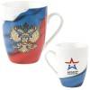 Кружка фарфоровая (с элементами золота) "Армия России" v=360мл. (подарочная упаковка) 406-267 фото 3 — Egidius.ru