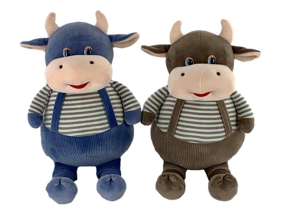 Упаковка для новогодних подарков Бык в комбенизоне 30см 2-1-146 фото 1 — Egidius.ru