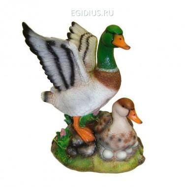 Фигура для сада и дачи Утка с селезнем L24W26H26 81-6165 — Egidius.ru