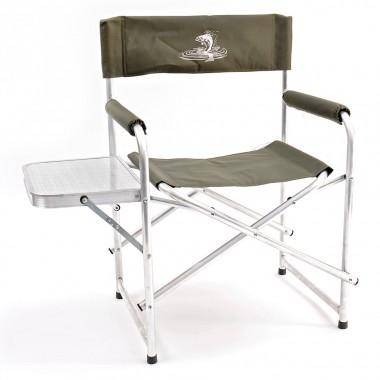 Кресло складное базовый вариант алюминий со столиком 41-0074 — Egidius.ru