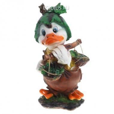 Фигура для сада и дачи Уточка с арбузом L28W36H55 см 81-6215 — Egidius.ru