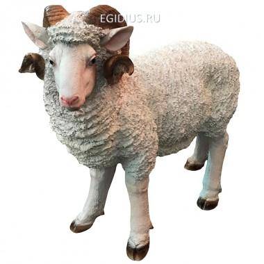 Садовая фигура из полистоуна (Баран) 81-6394 — Egidius.ru