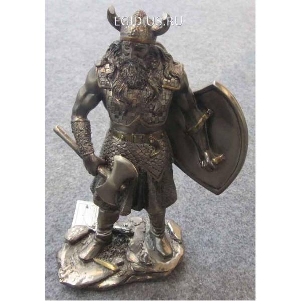 Фигурка декоративная Викинг, L14 W7 H22см 81-1325 фото 1 &mdash; Egidius.ru