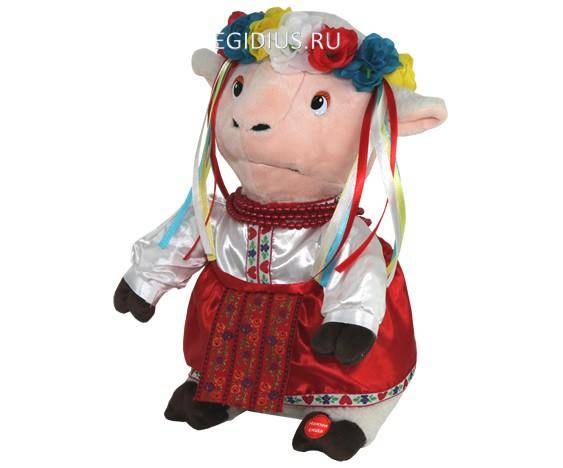Поющая игрушка: Овечка "Синеокая Певунья" 500-123 фото 1 — Egidius.ru
