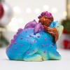 Фигура декоративная "Девочка-дракоша" (синий) 7,5*6*6см 81-3255 фото 3 — Egidius.ru