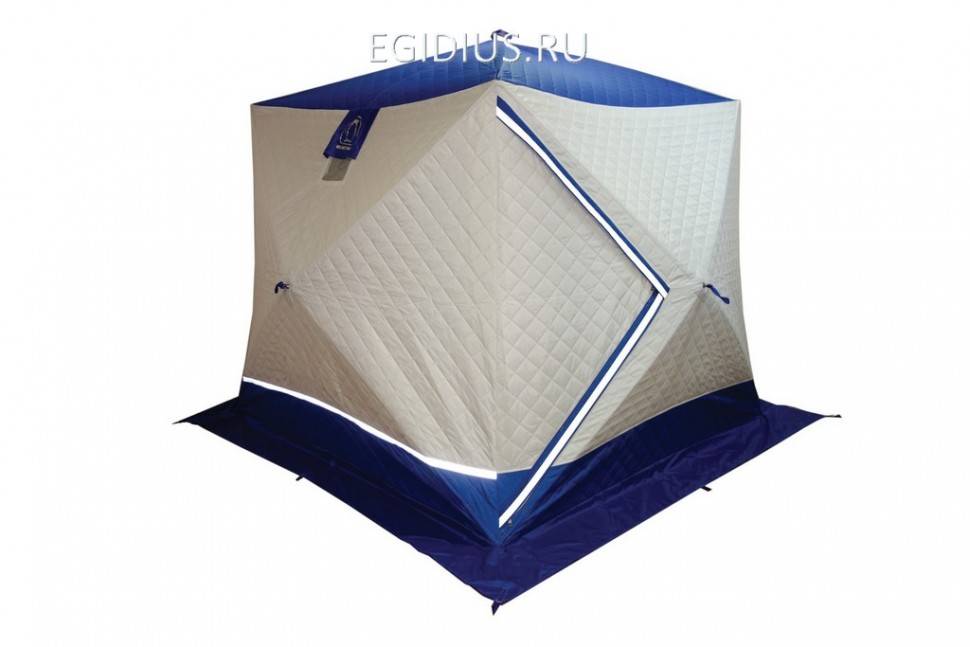 Палатка зимняя Пингвин Призма Премиум Термолайт (бело/оранжевый) 11-0631 фото 1 &mdash; Egidius.ru