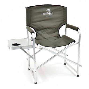 Кресло складное Кедр алюминий со столиком с подстаканником 41-0075 — Egidius.ru