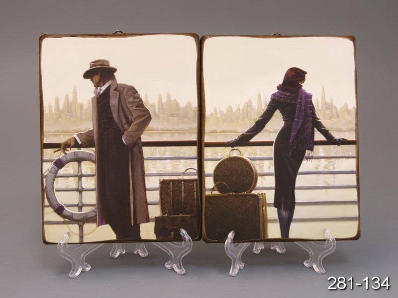 Комплект настенных панно из 2 шт.  319-400 фото 1 &mdash; Egidius.ru