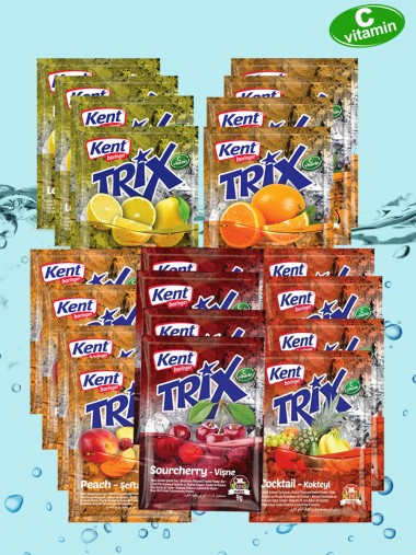 Растворимый напиток Trix с разными вкусами 20 шт по 9гр 5-0-031-2  — Egidius.ru